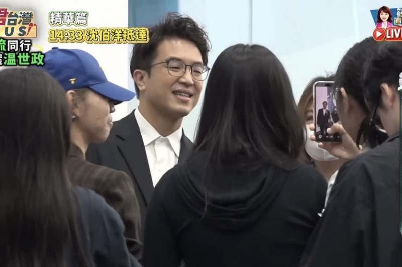 沈伯洋登TVBS錄《少康戰情室》